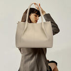 KKXIU Tote Bag for Women Vegan Leather Shoulder Purse Large Capacity Travel Bag - Image 4