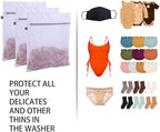 Kimmama Laundry Bag Mesh Wash Bags, Washing Machine Wash Bag, Net Washer Sack - Image 5