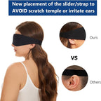 Alaska Bear Sleep Mask for Side Sleepers 2022 Headband Design, Cup-Shaped and - Image 3