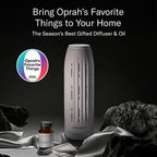 AromaTech Ambience Scent Diffuser for Essential Oil Blends & Fragrances – Waterless Scent Machine w/Bluetooth for Home, Bathroom Boutiques, Hotel, Spa – White Stone with 60 ml Oil