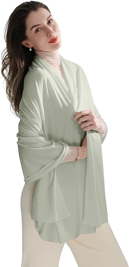 VENVSBEE Shawl Wraps for Women, Travel Scarf Soft Blanket Wrap Pashmina Travel by VENVSBEE