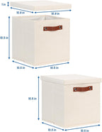 Temary Foldable Fabric Storage Bins - Image 2