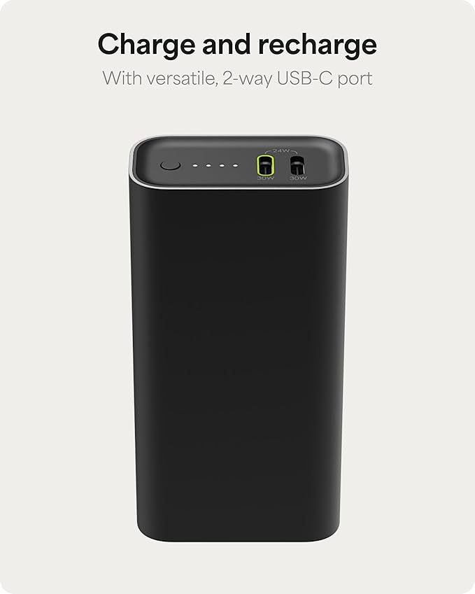 Mophie Powerstation 10, 000mAh Power Bank – Ultra-Fast USB-C PD, 30W Output - Image 3