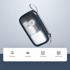 pack all Clear Electronic Organizer, TPU Cable Organizer Bag, Compact Cord - Image 7