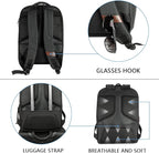 KROSER Laptop Backpack Large Computer Backpack Fits up to 17.3 Inch Laptop - Image 6