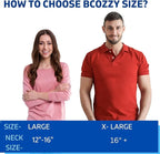 BCOZZY Travel Neck Pillow for Airplane – Patented Double Support for Head - Image 4
