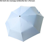 BAODINI Small UV Protection Travel Umbrella Compact - Image 5