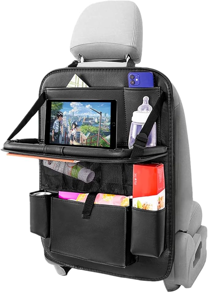 Leather Car Backseat Organizer - Image 4