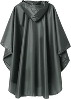 SaphiRose Unisex Rain Poncho Raincoat Hooded - Image 2