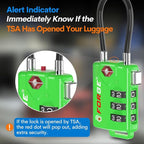 Forge TSA Approved Luggage Locks, Re-settable Combination - Image 4