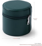 Oirlv Luxury Leather Watch Travel Case Single Watch Case - Image 3