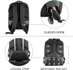 KROSER Laptop Backpack Large Computer Backpack Fits up to 17.3 Inch Laptop - Image 6