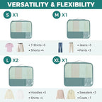 BAGAIL 9 Set Packing Cubes Luggage Packing Organizers - Image 2