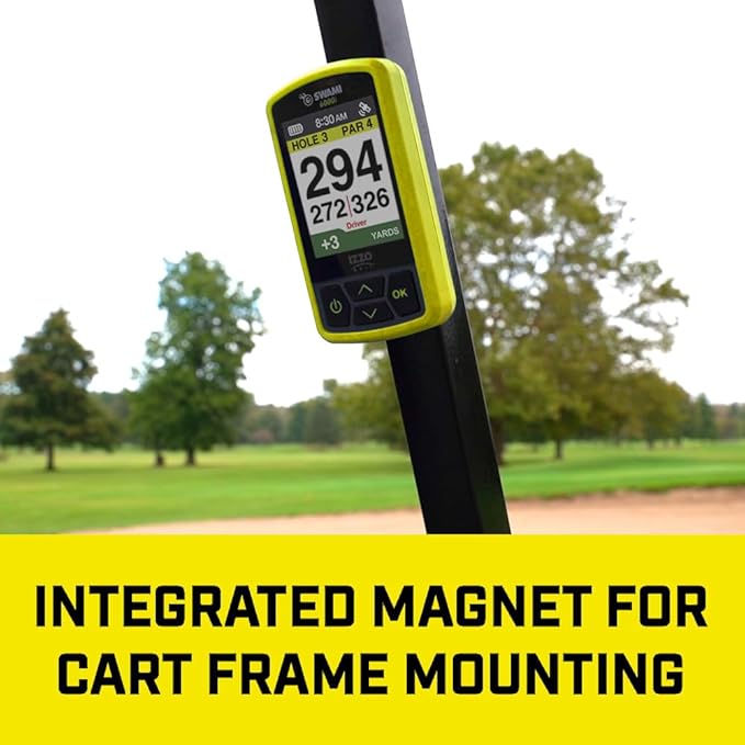 Izzo Swami 6000 Handheld Golf GPS Water-Resistant Color Display - Image 3