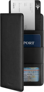 VULKIT Passport Holder Wallet RFID Blocking Travel Wallet by VULKIT
