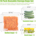 Reusable Food Storage Bags - Image 2