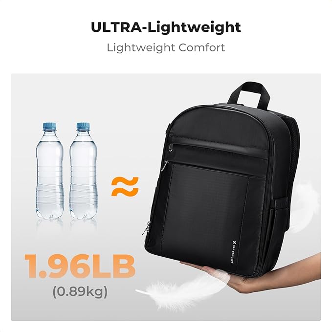 K&F CONCEPT Camera Backpack Bag, Professional DSLR/SLR/Mirrorless Camera Bag - Image 2