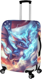Dragon Suitcase Cover for Luggage Stretchable Washable Spandex Travel Luggage - Image 2
