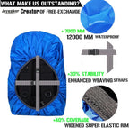 Joy Walker Waterproof Backpack Rain Cover, 12000mm Ultra-Waterproof, Upgraded - Image 5