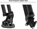 Leofoto LVC-193C Carbon Fiber Twin Leg Video Tripod+BV-15 Fluid Head - Image 10