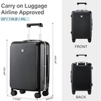 Hanke Grace Hard Shell Suitcases - Image 2