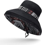 Women Wide Brim Sun Hats Metal Wired Edge Summer UV Protection Beach Fishing Hat - Image 2