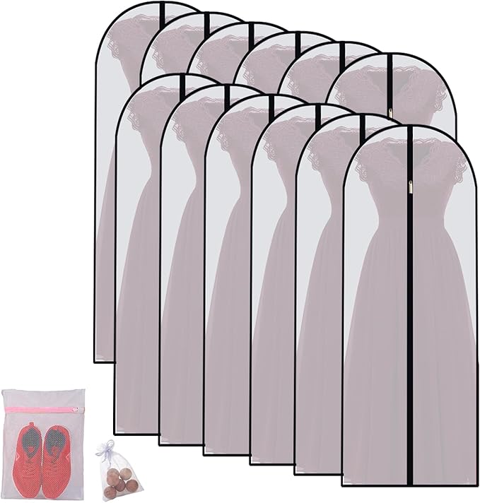 Hanging Garment Bag Breathable Clothes Covers by HomeClean