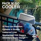 Pack N' Go Canvas Lunchbox Soft Cooler with High (Black)
