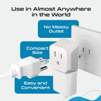 World Travel Adapter Set (White)
