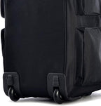 Olympia U.S.A. 29 inch Jumbo Size 8 Pockets Wheeled Rolling Duffel Bag Water - Image 5