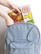 2 Pcs Snack Pouch Chenille Letter Clear Zipper Snack Bag, Nylon Snack Pouch - Image 6