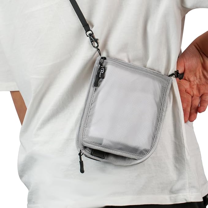 Travel Passport Holder 【1 PACK】2 in 1 Slim RFID Blocking Travel Money Belt - Image 5