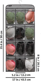 Dual Sided Hanging Shoe Organizer - Image 9