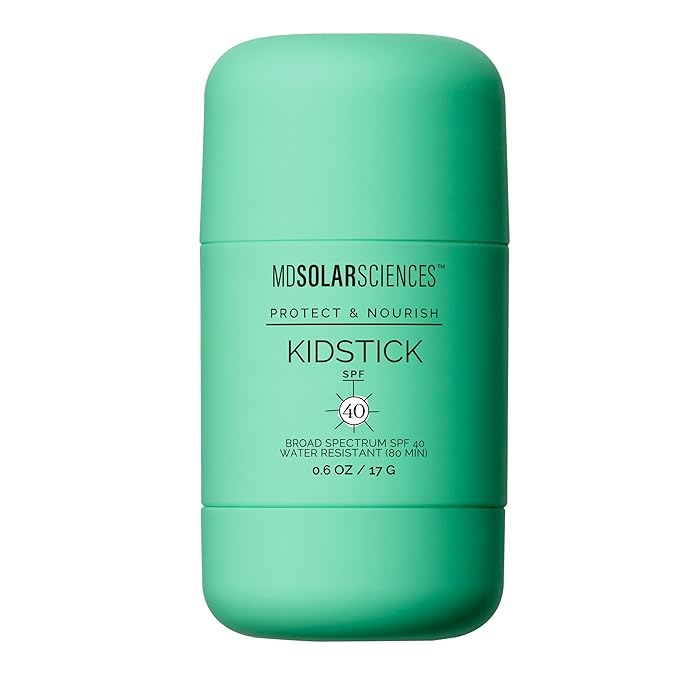 MDSolarSciences Mineral KidStick SPF 40 | Gentle Sunscreen Stick for Kids | Zinc Oxide, Vitamins C & E | Easy Glide On, Broad-Spectrum, Fragrance-Free, Mess-Free Sun Protection | 0.6 oz