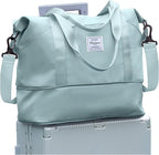 Travel Duffel Bag, Sports Tote Gym Bag, Shoulder Weekender Overnight Bag by WONHOX