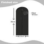 Dress Bags for Gowns Long, Suit Bag Cover for Storage and Travel, - Image 2