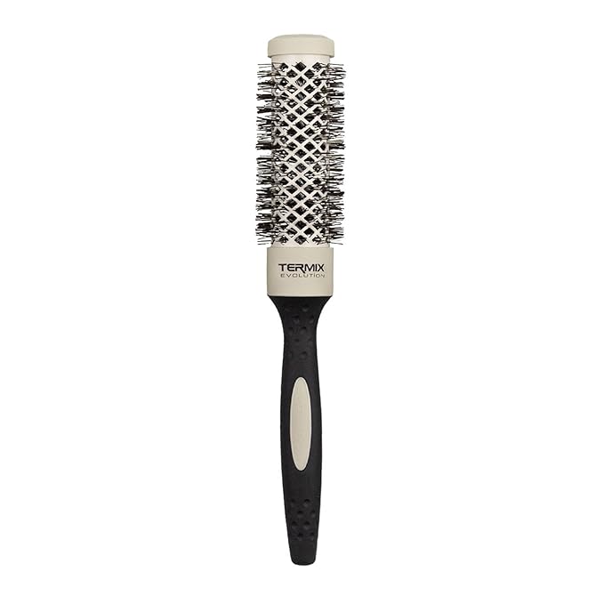 Termix Evolution Soft Ø 28 mm-Hairbrush for thin hair with ionized bristles specially for thin and delicate hair.