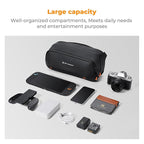 K&F CONCEPT Storage Sling Bag, Vlog Photography Camera HandBag, Portable - Image 2
