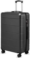 28 Inch Luggage, Expandable Hardside Large Checked Suitcases by YOETEY