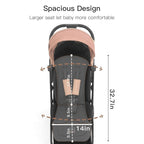 Gravity Folding Baby Stroller - Image 4