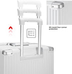 feilario 29in Super Large Captain Aluminum Frame Hardside Spinner Wheels Luggage - Image 4