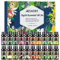 Natural Essential Oils Gift Set (0.34 Fl Oz (Pack of 20))