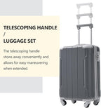 Merax Luggage Set 3 Piece, 20 Inch Carry on Spinner Suitcase - Image 8