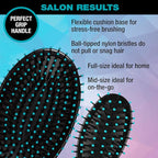 Conair Hairbrush | For All Hair Types | Travel & Full Size | Pack of 3