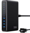 730W USB C Charger Block, 10-Ports GaN V Fast Charging Station Hub, QC4.0+3 PD by Ekrist