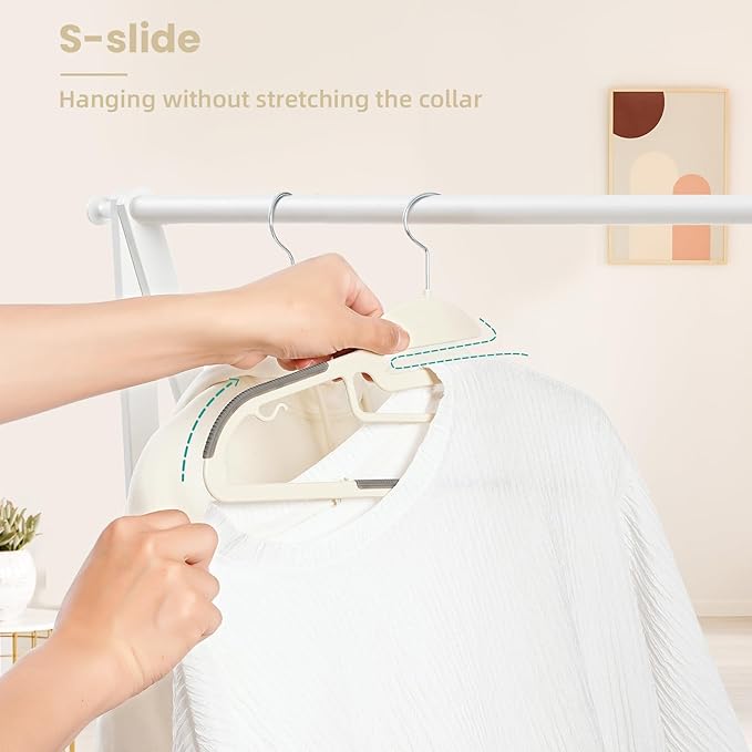 BAGAIL Plastic Hangers 50 Pack - Image 4
