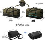110L/140L Expandable Soft-Sided Foldable Duffle Bag - Image 4