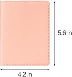 2 Pack Passport covers and Vaccine Card Holder Arouselove PU Leather Passport - Image 2