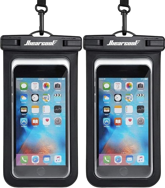 Hiearcool Waterproof Phone Pouch, Universal Case Compatible by Hiearcool