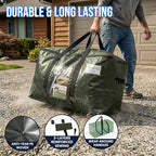 4 Pack Green Extra Large Moving Bags (Green / 4 Large)